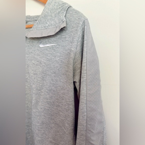 Nike Heather Gray Zip-Up Jacket - Picture 2 of 4